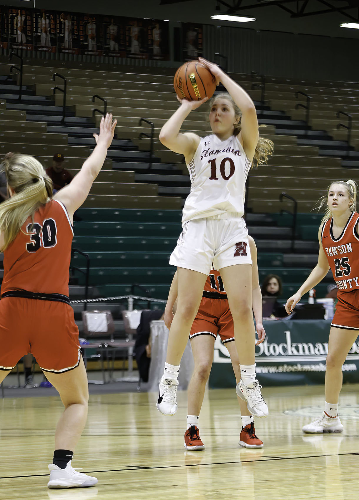 Class A girls Hamilton's Lanye Kearns